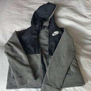 Nike Boys  Two-Tone Hooded Windbreaker